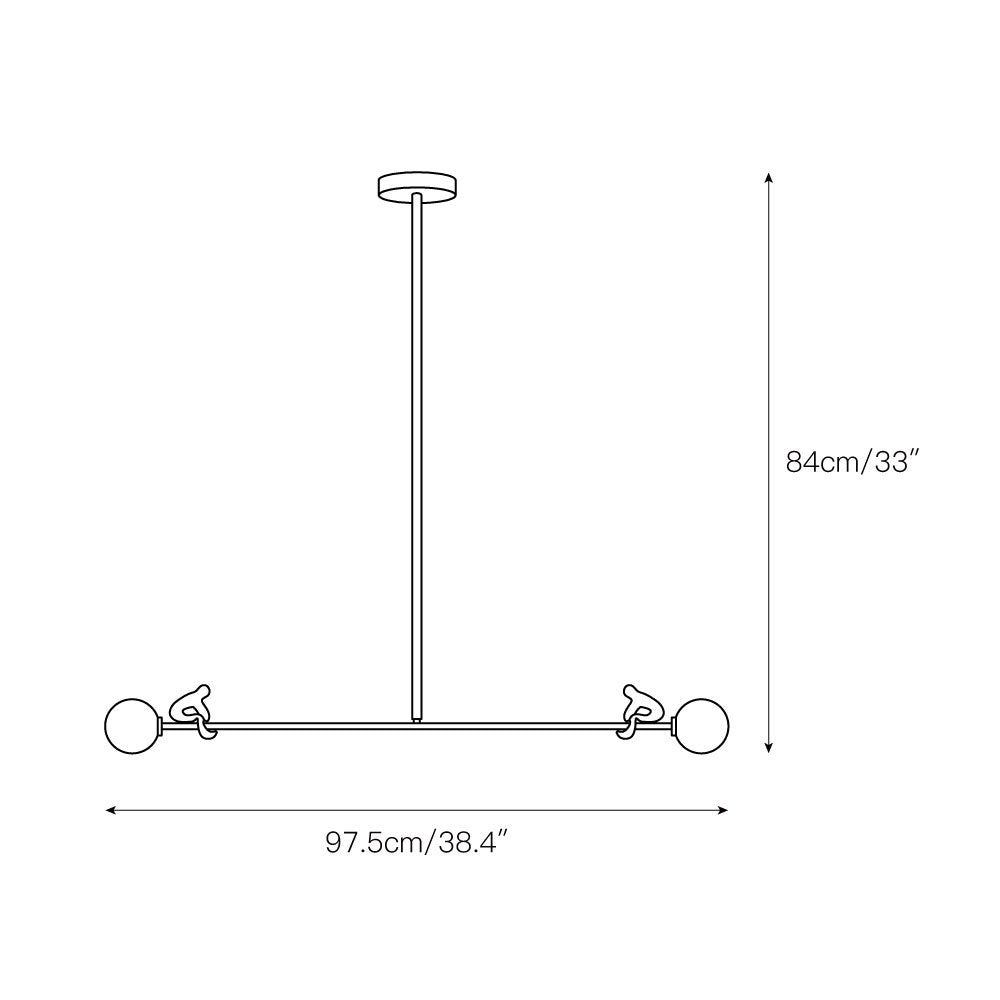 See Saw Pendant Lamp