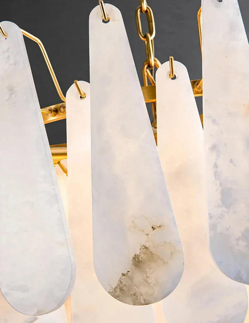 Moonshade Marble Chandelier