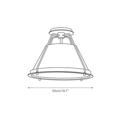 Shelton Flushmount Ceiling Lamp
