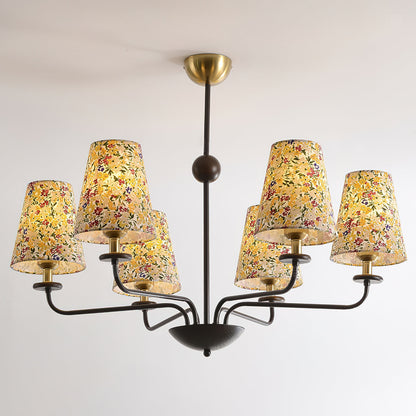 Siena Fabric Chandelier