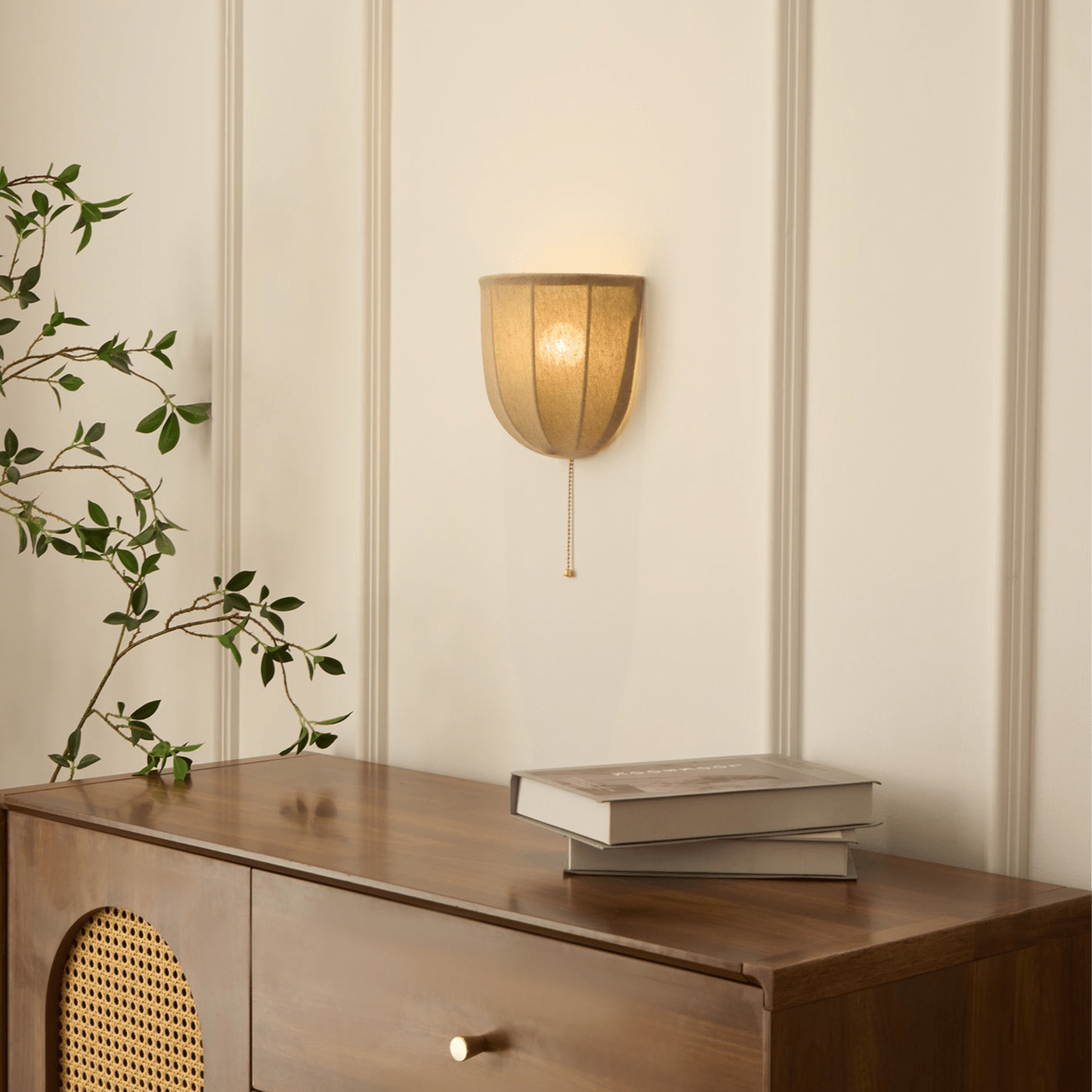 Sienna Linen Wall Sconce