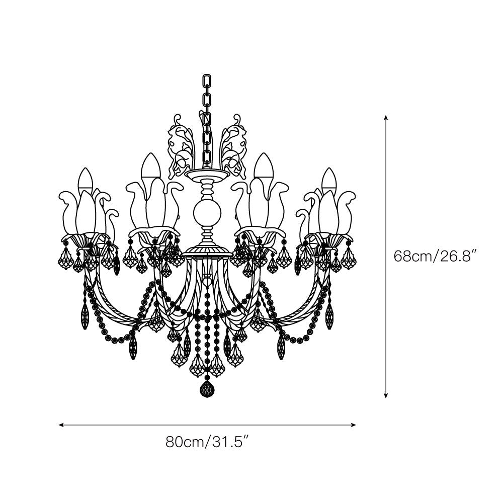 Silva Crystal Chandelier