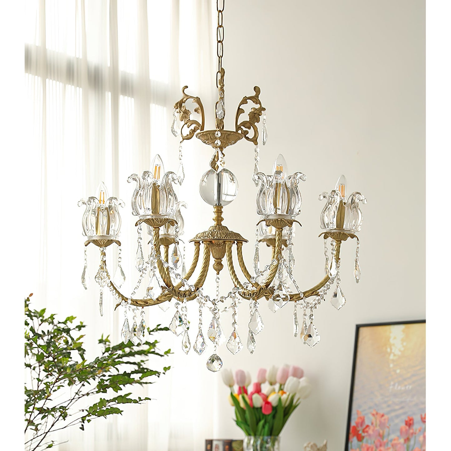 Silva Crystal Chandelier