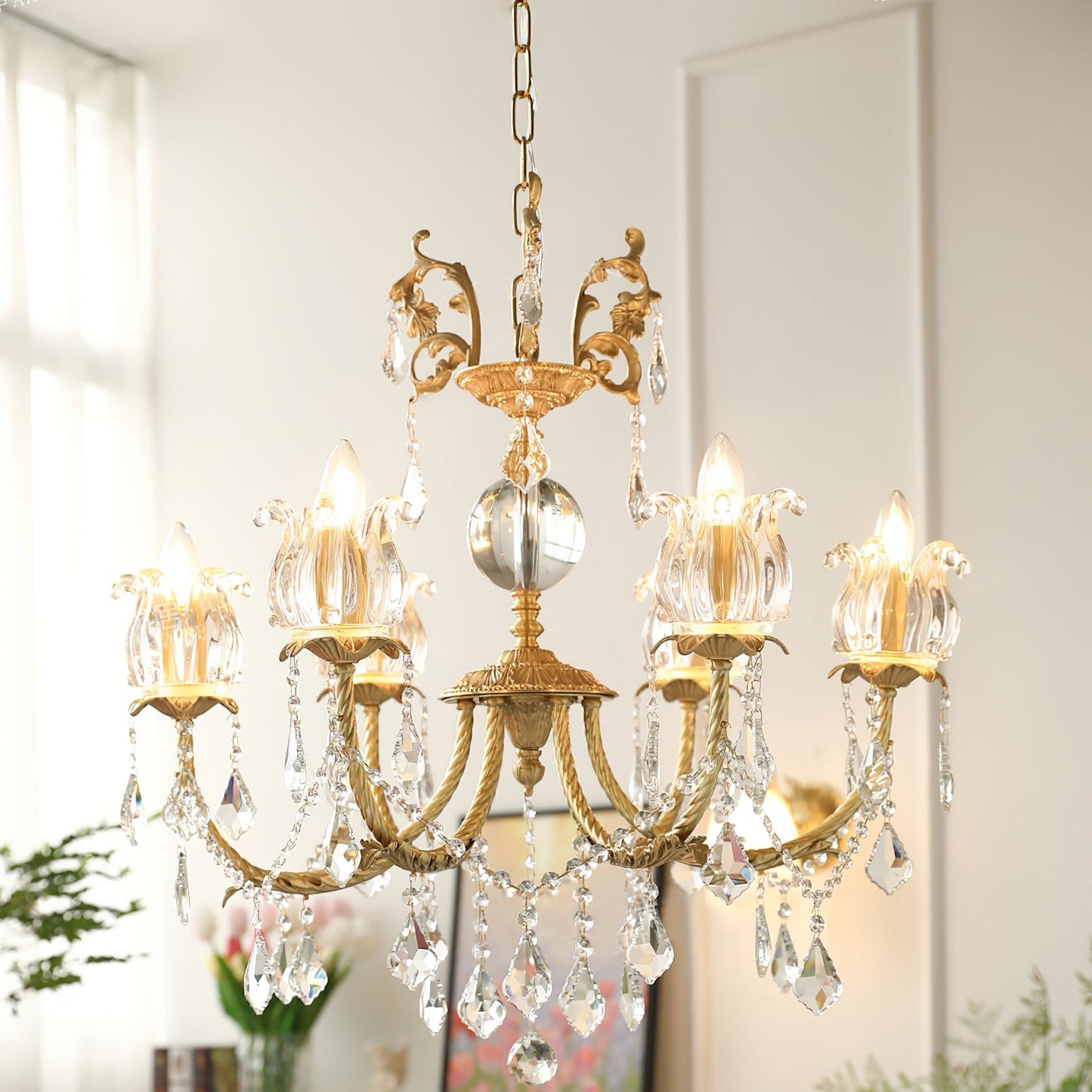 Silva Crystal Chandelier