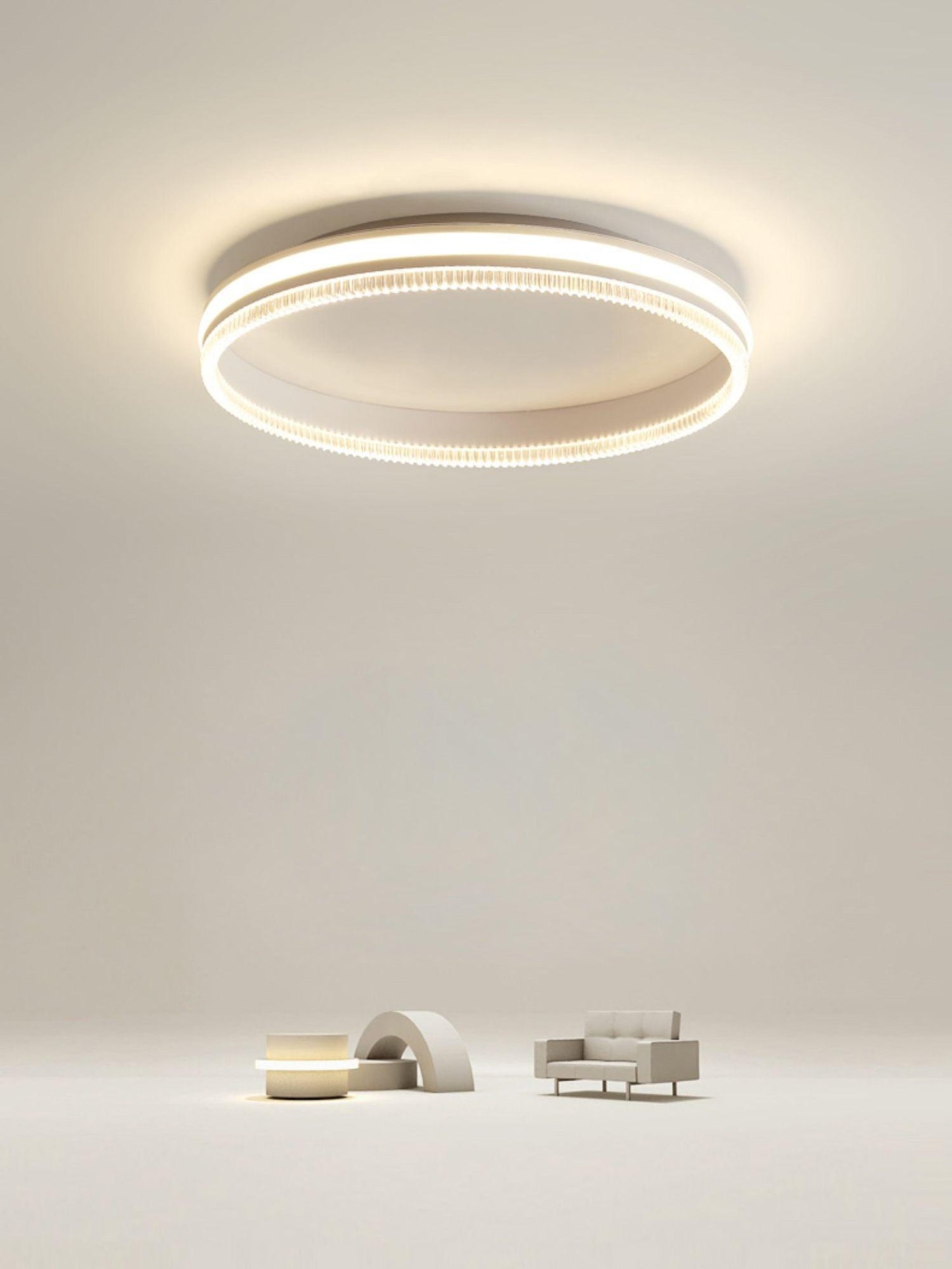Simple Acrylic Ring Ceiling Light