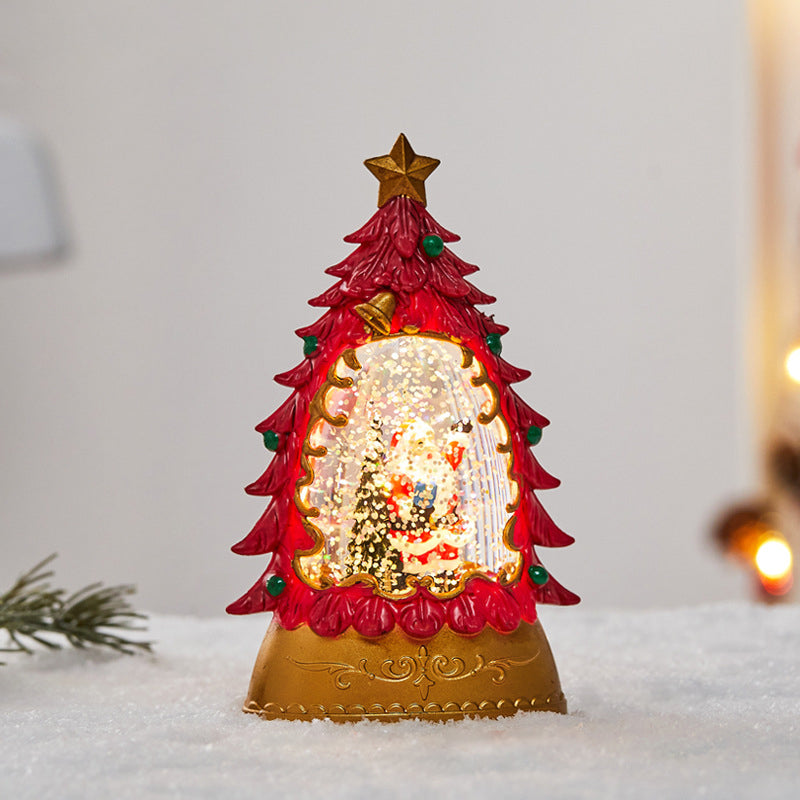 Snow Globe Table Lamp (built-in battery)