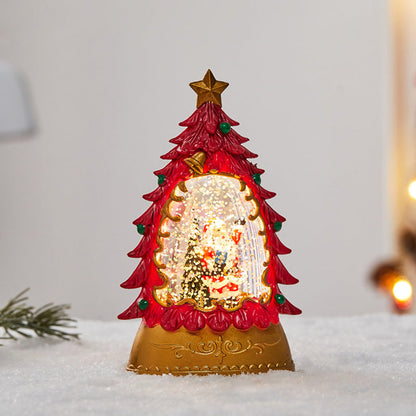 Snow Globe Table Lamp (built-in battery)