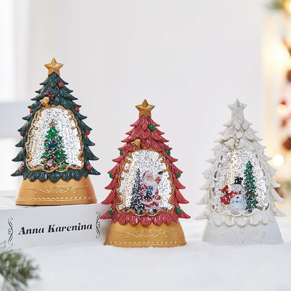 Snow Globe Table Lamp (built-in battery)