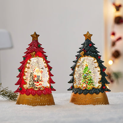 Snow Globe Table Lamp (built-in battery)