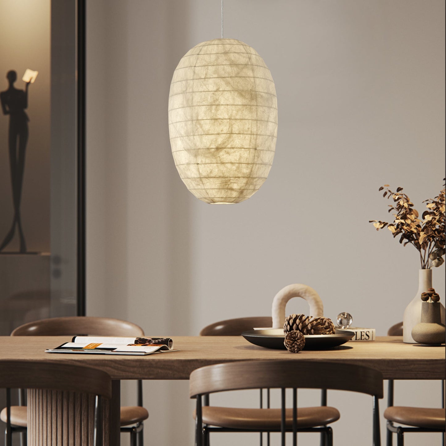 Sophia Silk Pendant Lamp