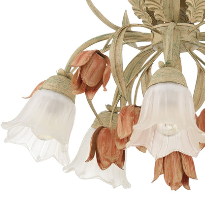 Southport Sage Rose Ceiling Lamp