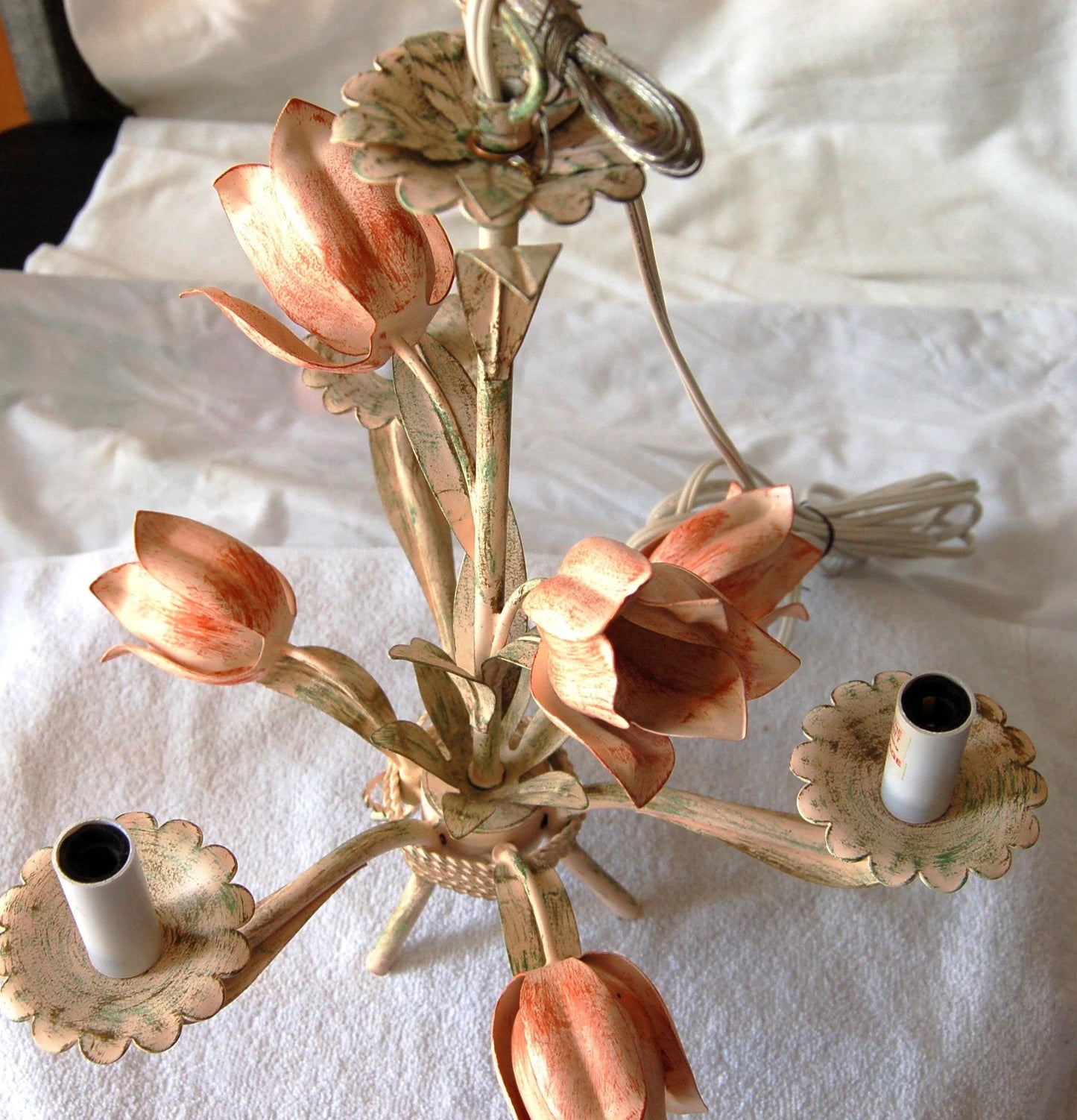 Southport Sage Rose Chandelier