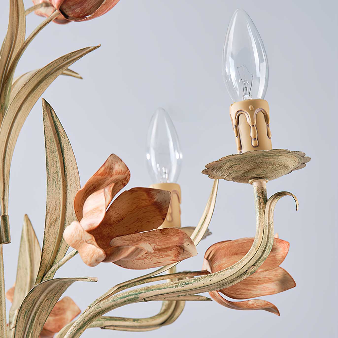 Southport Sage Rose Chandelier