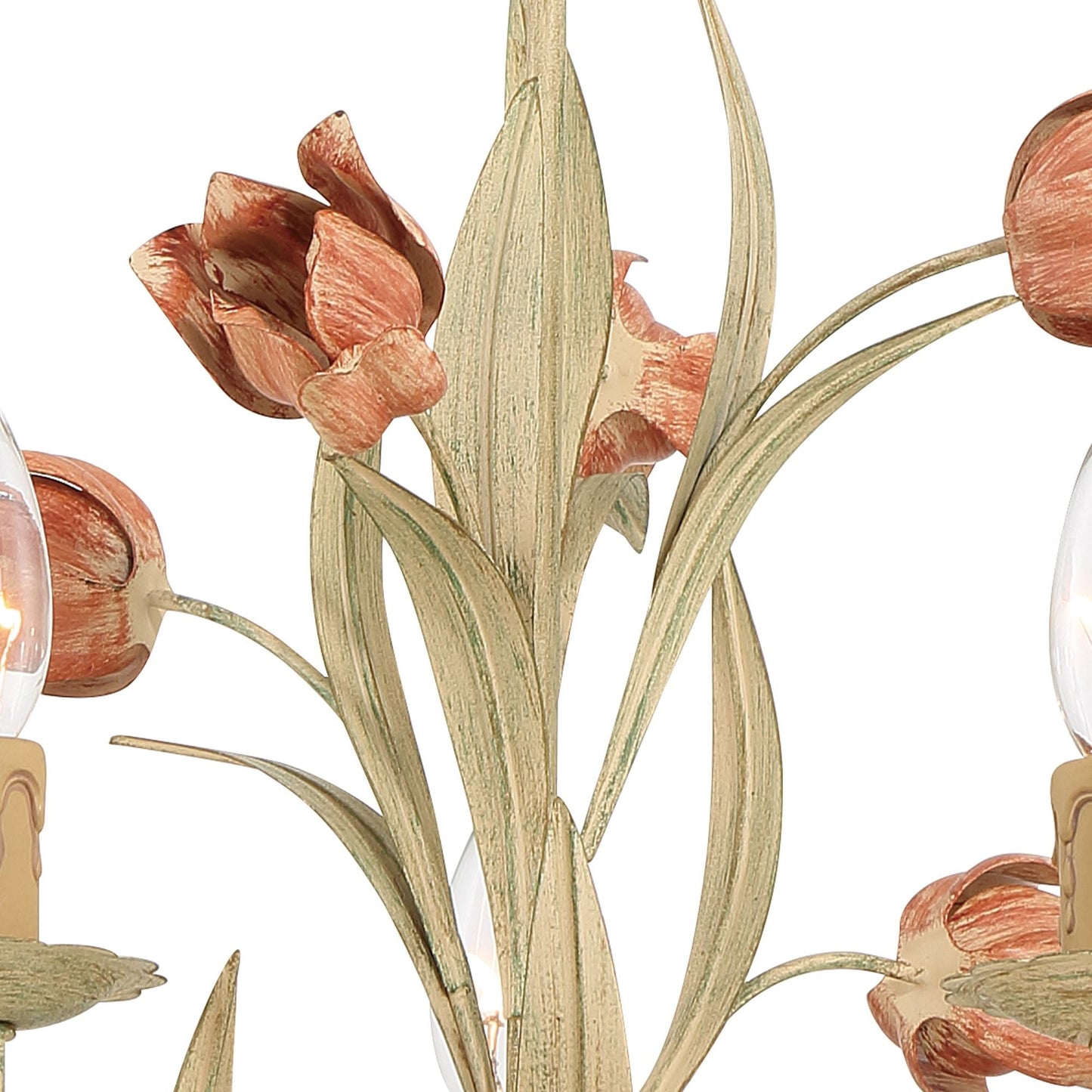 Southport Sage Rose Chandelier