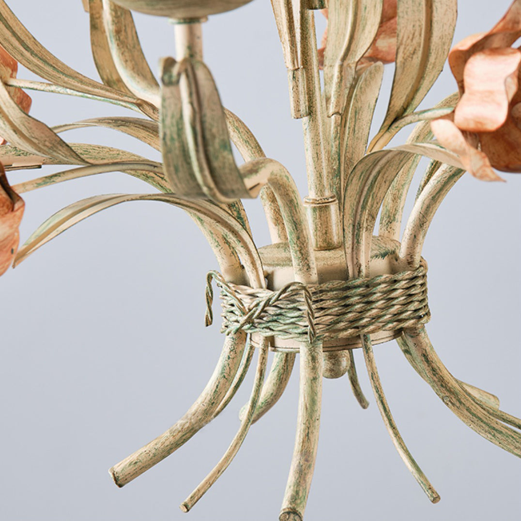 Southport Sage Rose Chandelier