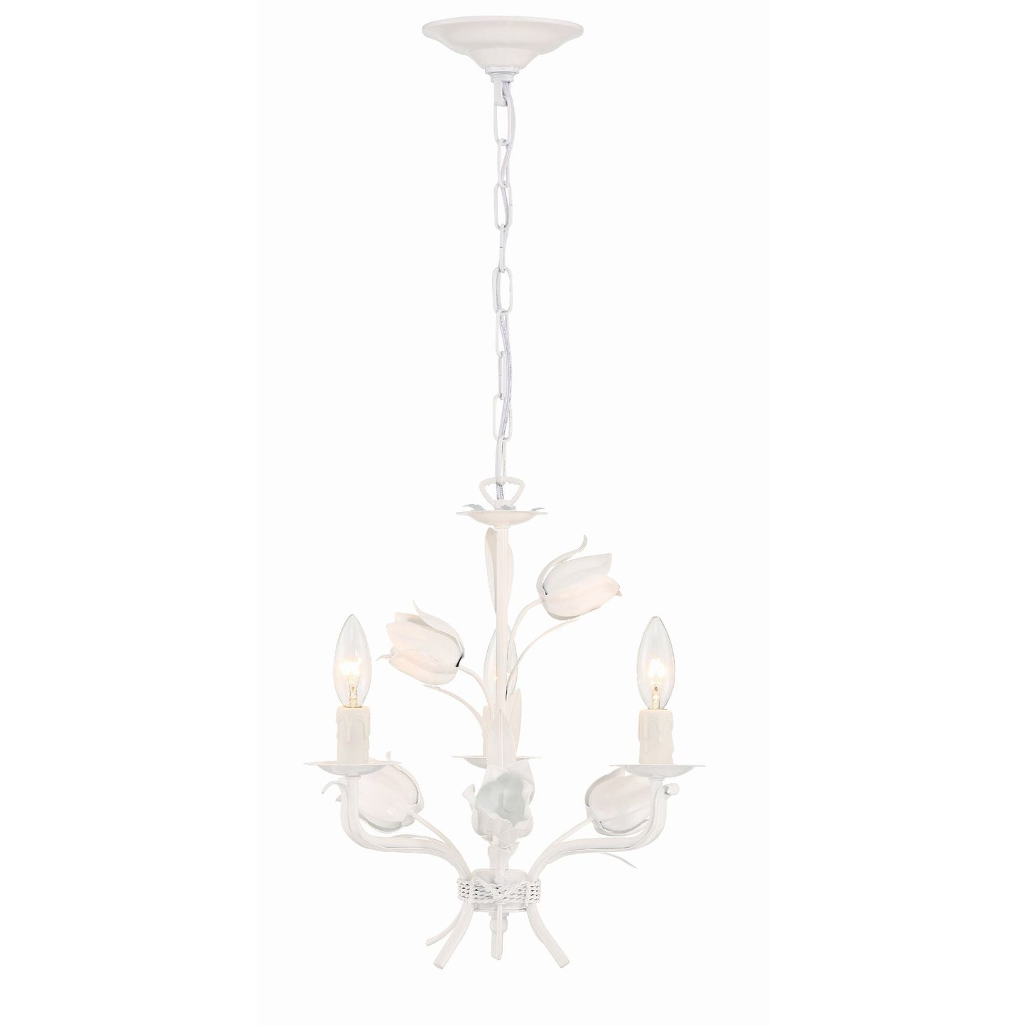 Southport Sage Rose Chandelier