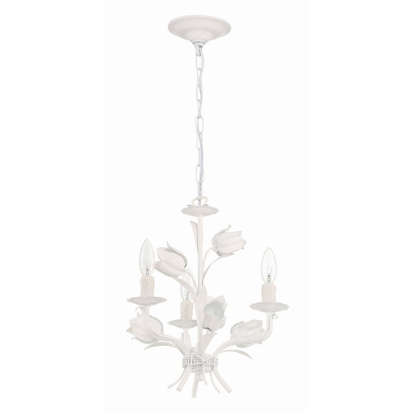 Southport Sage Rose Chandelier