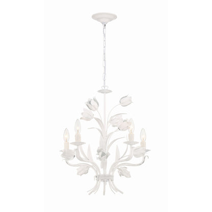 Southport Sage Rose Chandelier