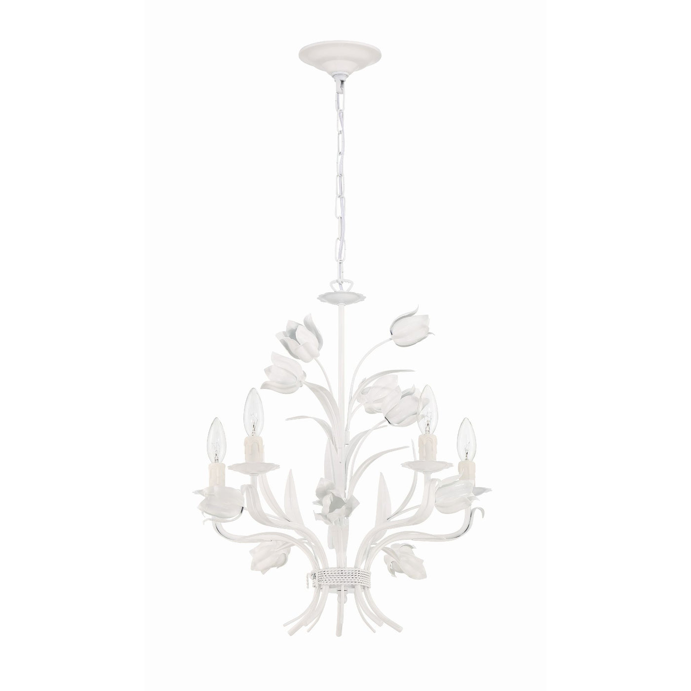 Southport Sage Rose Chandelier