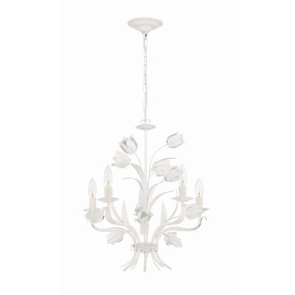 Southport Sage Rose Chandelier
