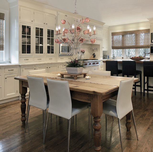 Southport Sage Rose Chandelier