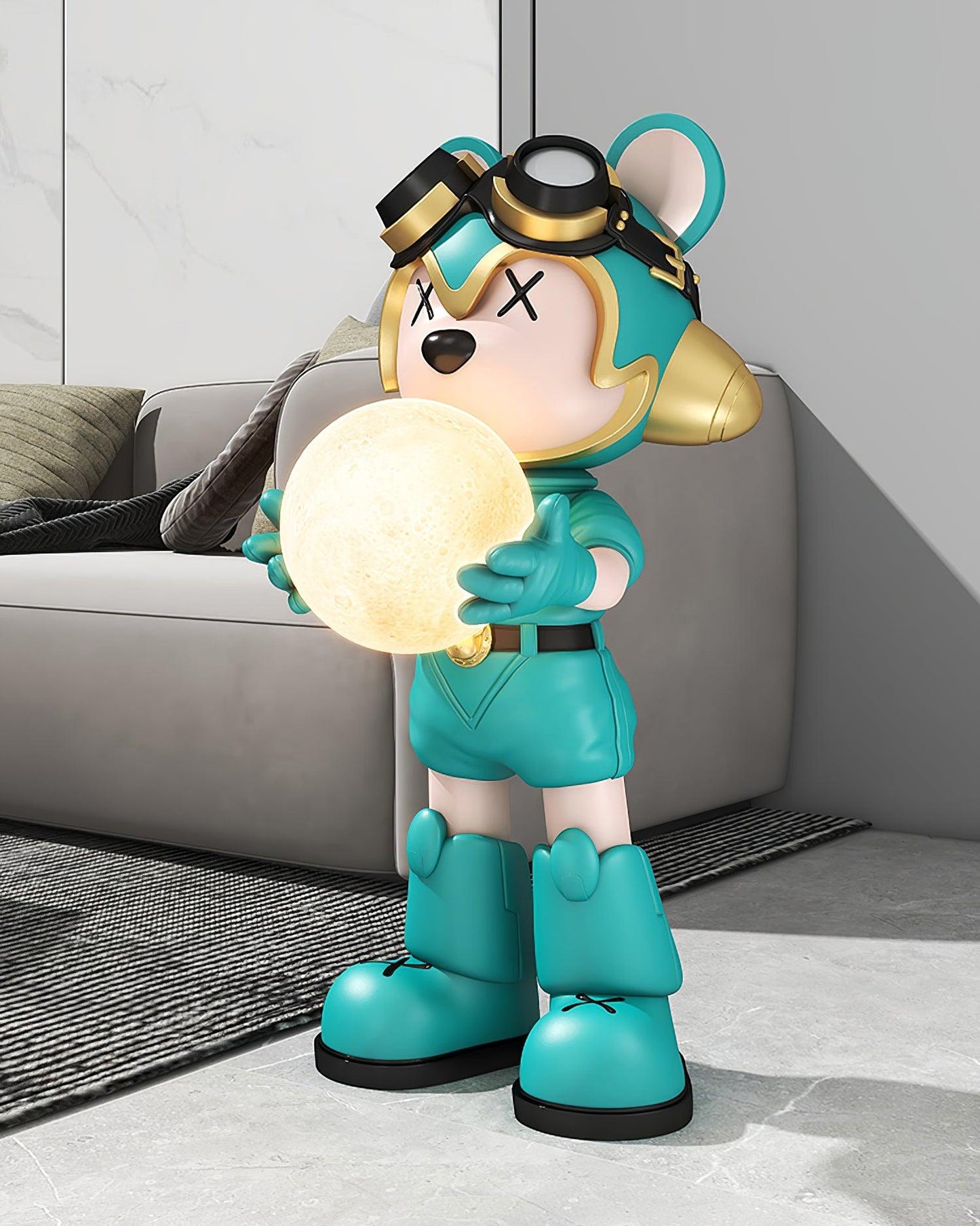 Space Bear Built-in Battery Floor Lamp