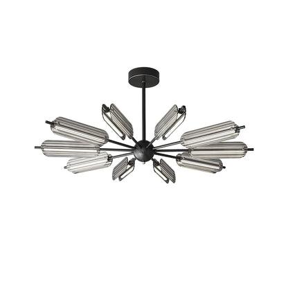 Sputnik Brass Chandelier