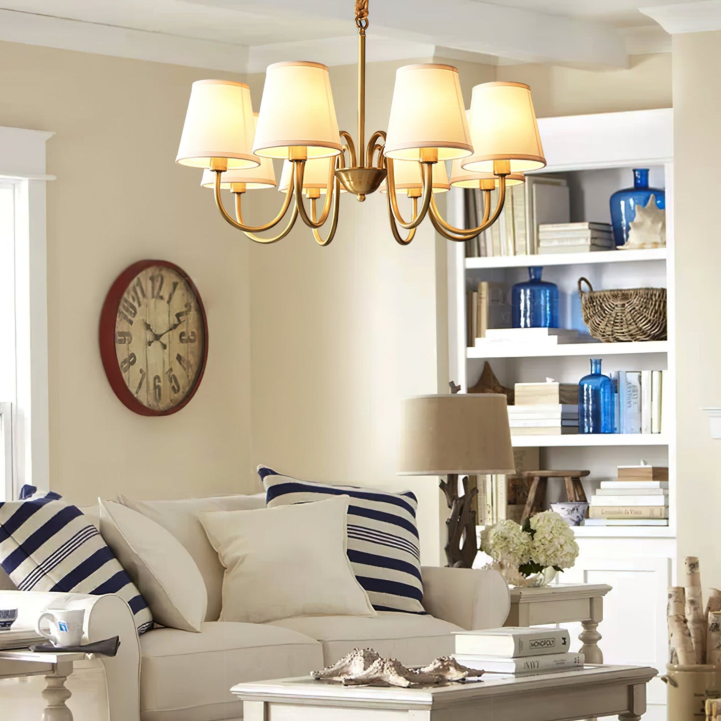 Aged Stacey Chandelier