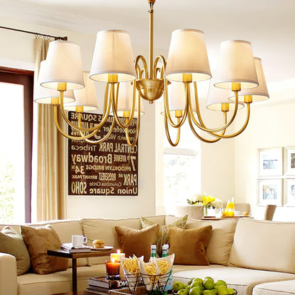 Aged Stacey Chandelier