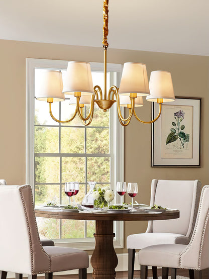 Aged Stacey Chandelier