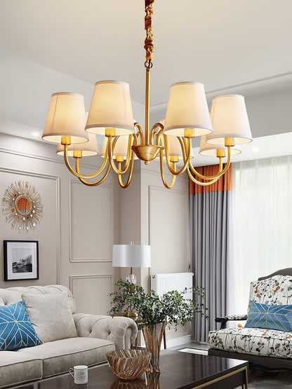 Aged Stacey Chandelier