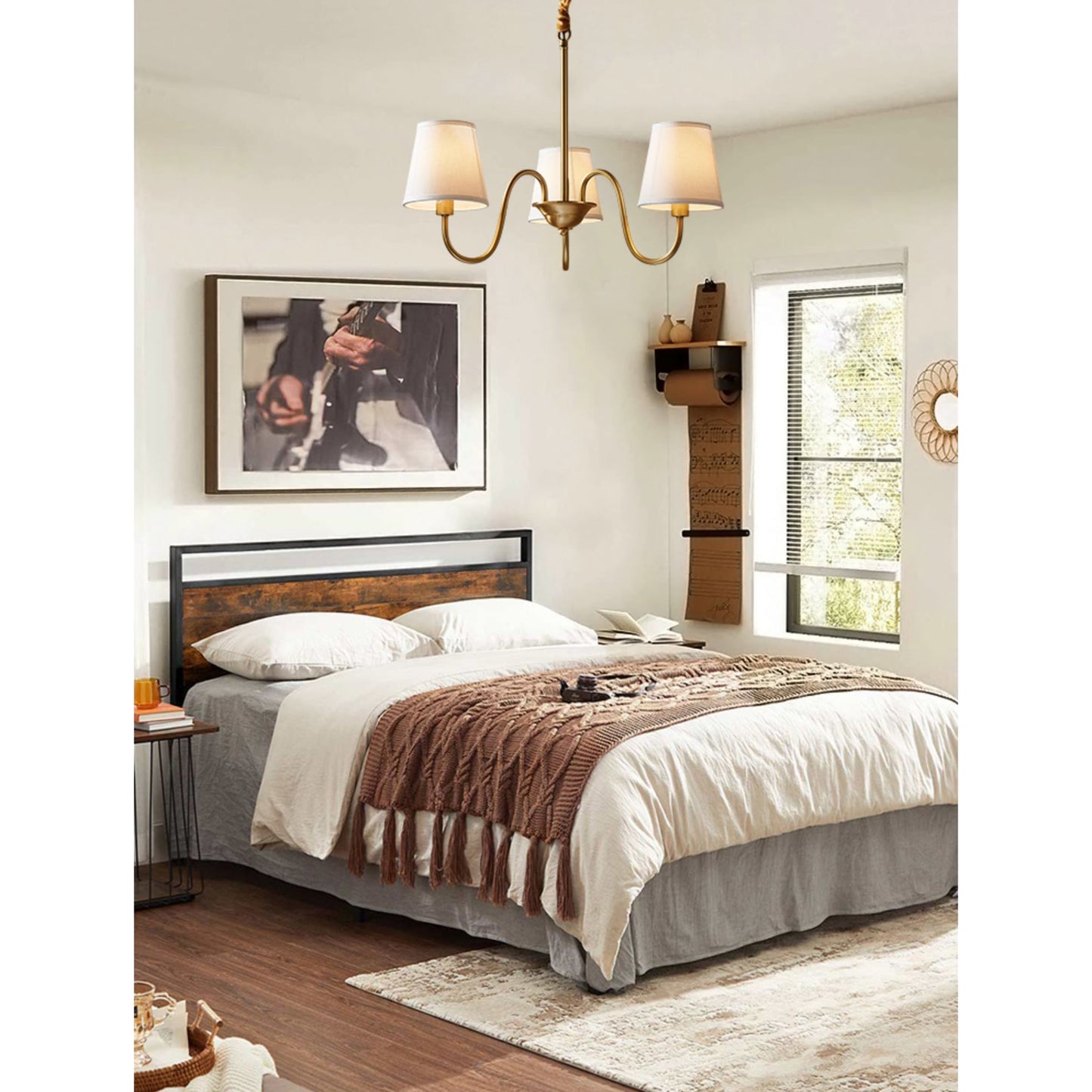 Aged Stacey Chandelier