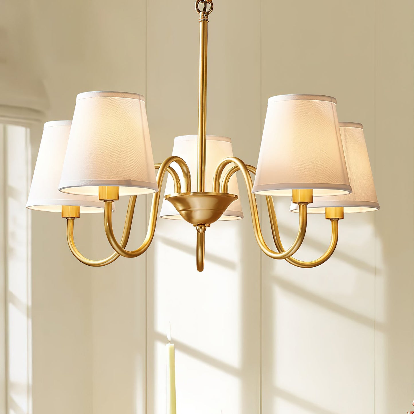 Aged Stacey Chandelier