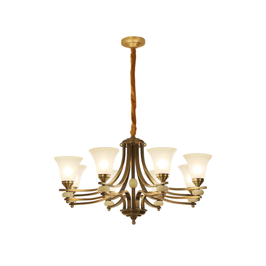 Stanford Glass Chandelier