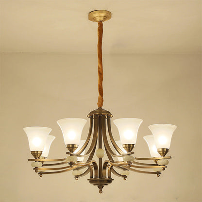Stanford Glass Chandelier