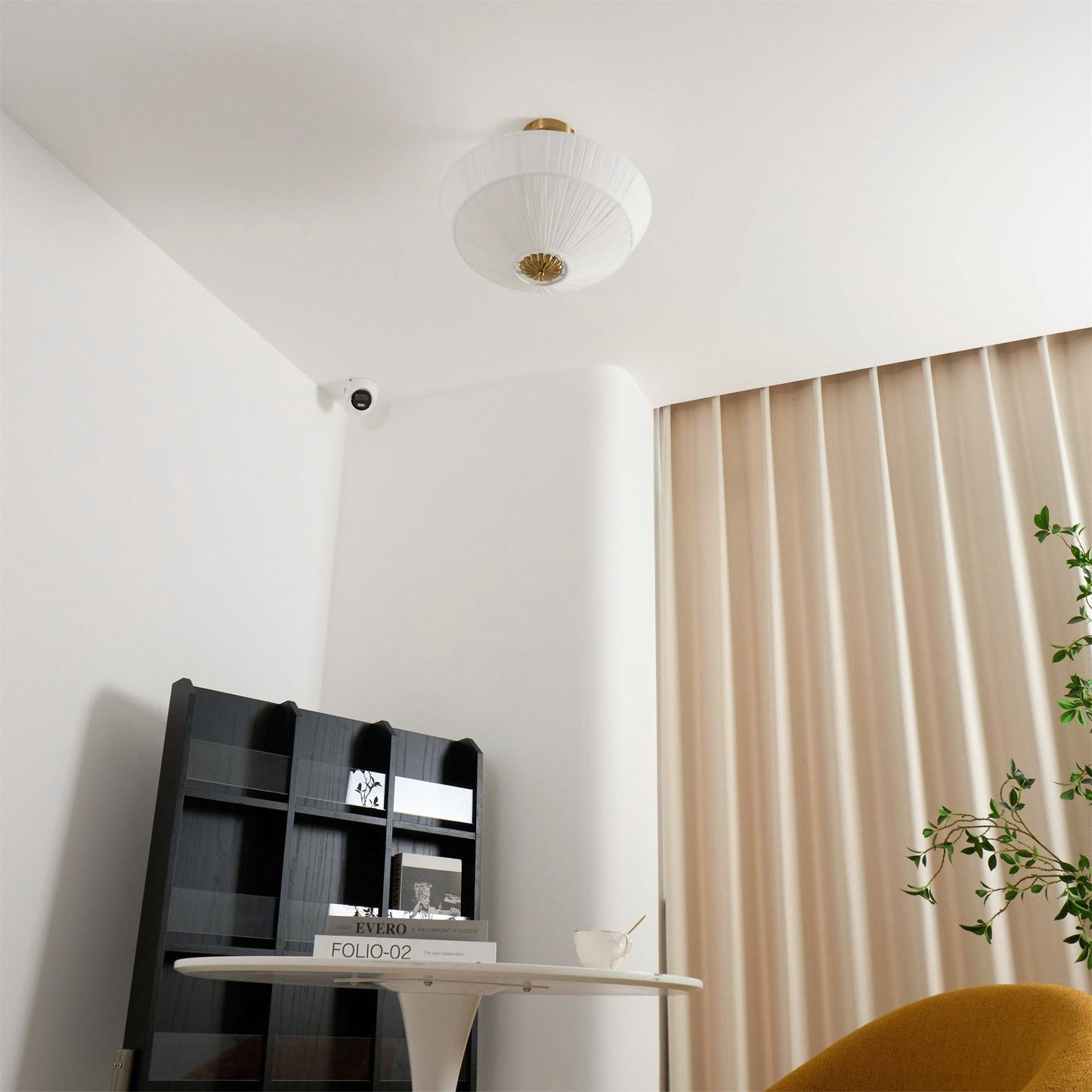 Stefanie Pleated Ceiling Lamp