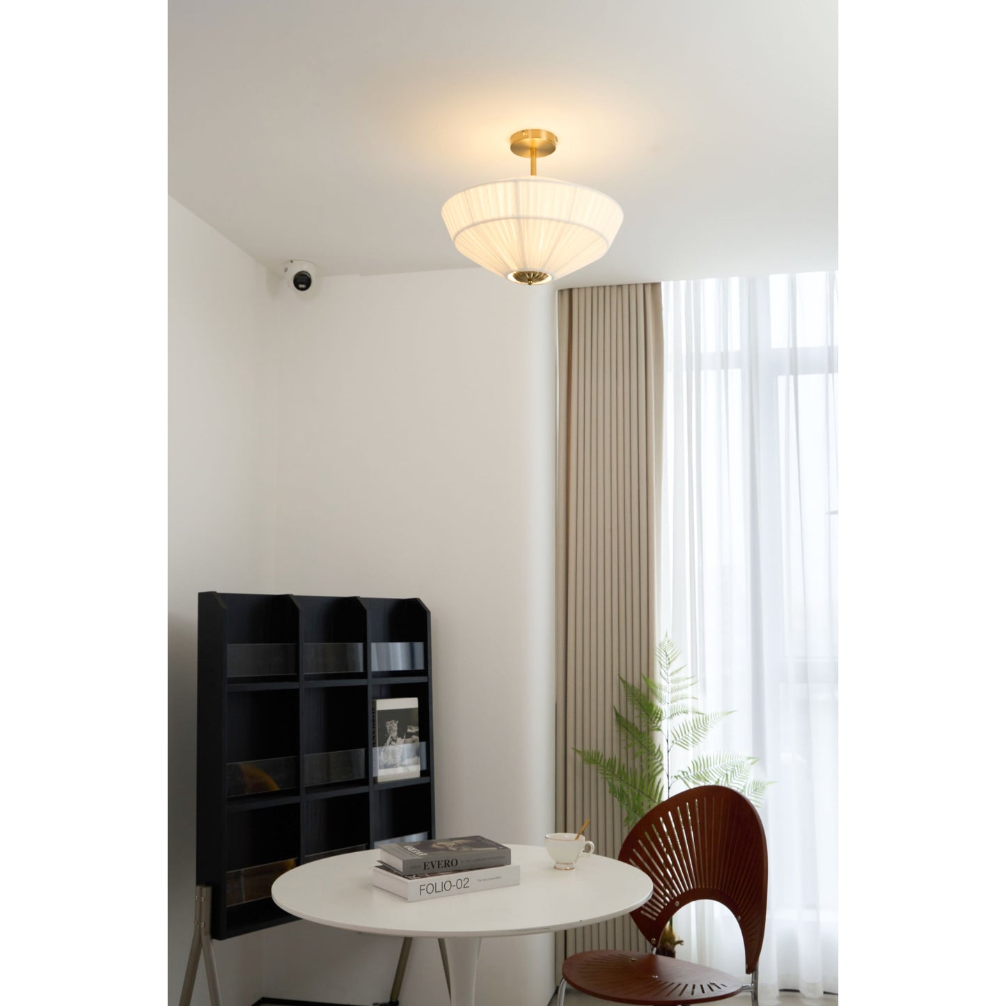 Stefanie Pleated Ceiling Lamp