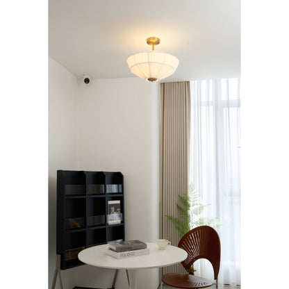 Stefanie Pleated Ceiling Lamp