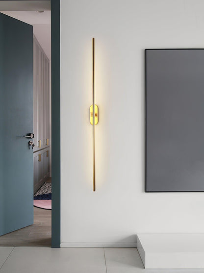 Stick Shaped Metal Sconce
