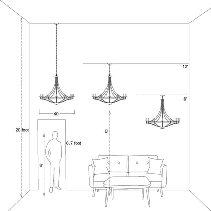 Streator Chandelier