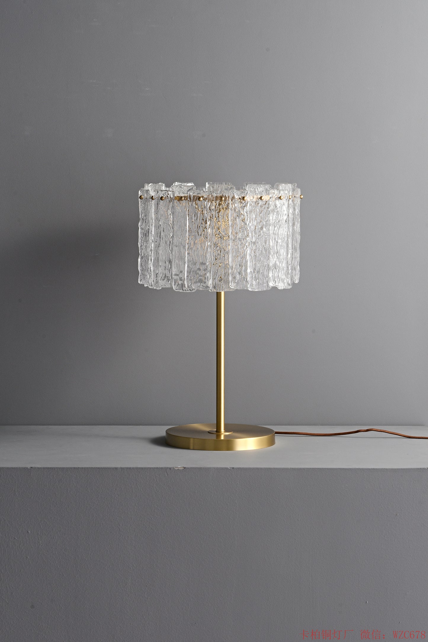 Crystal Glass Table lamp