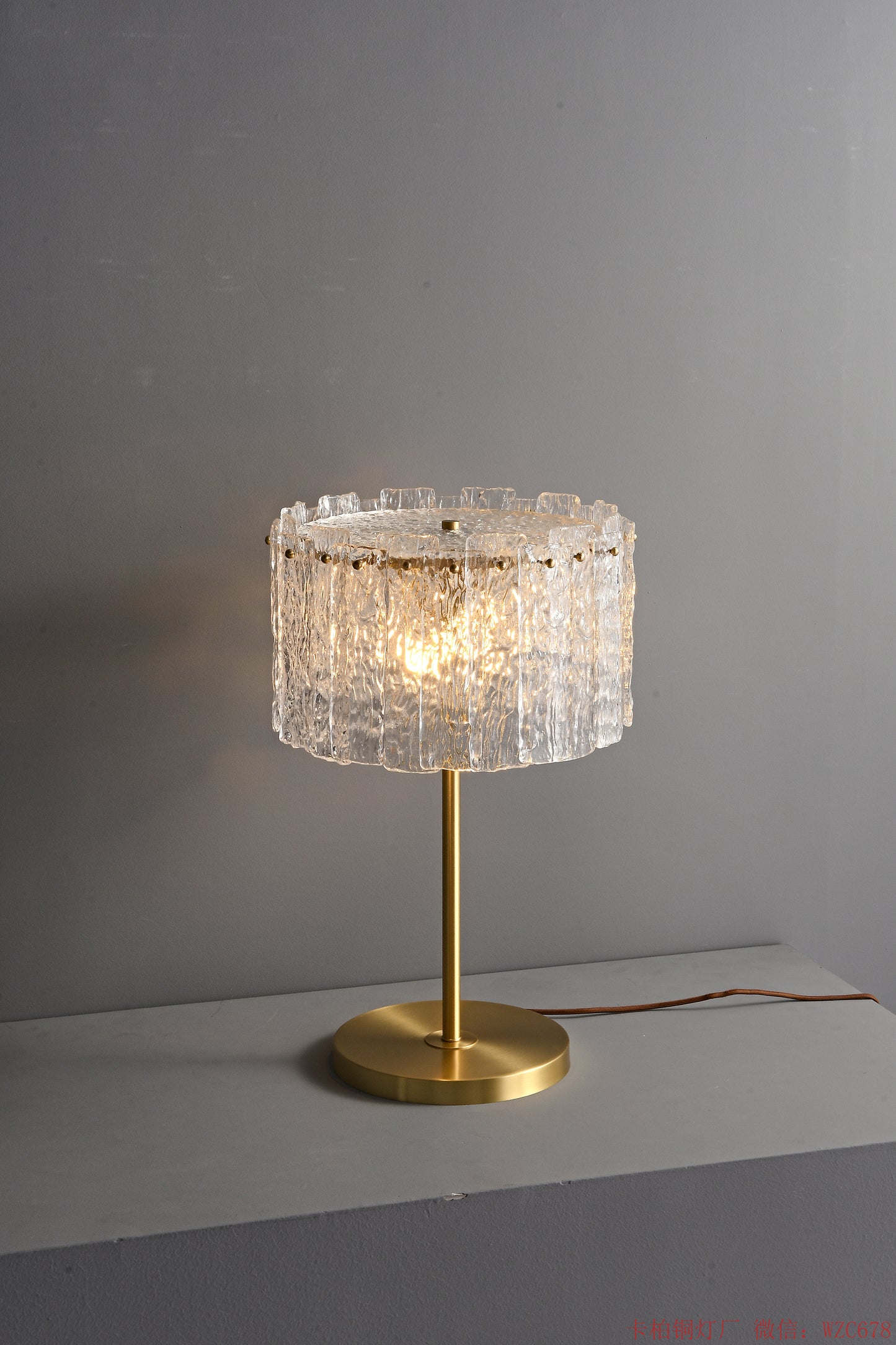 Crystal Glass Table lamp