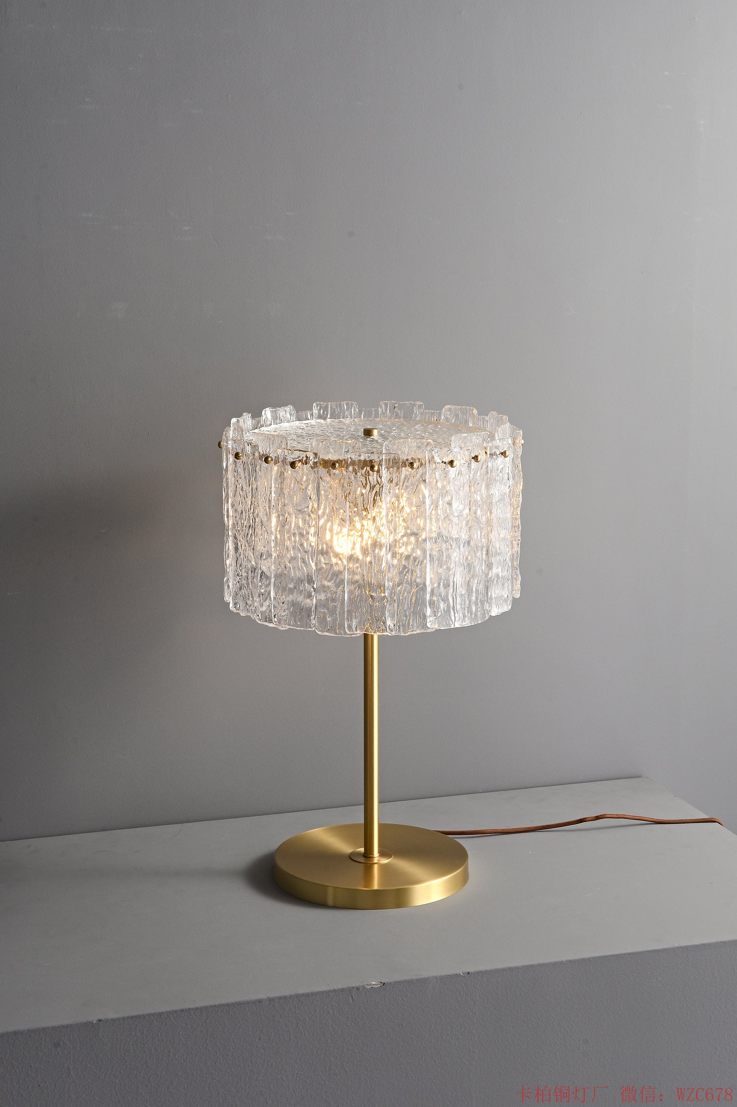 Crystal Glass Table lamp