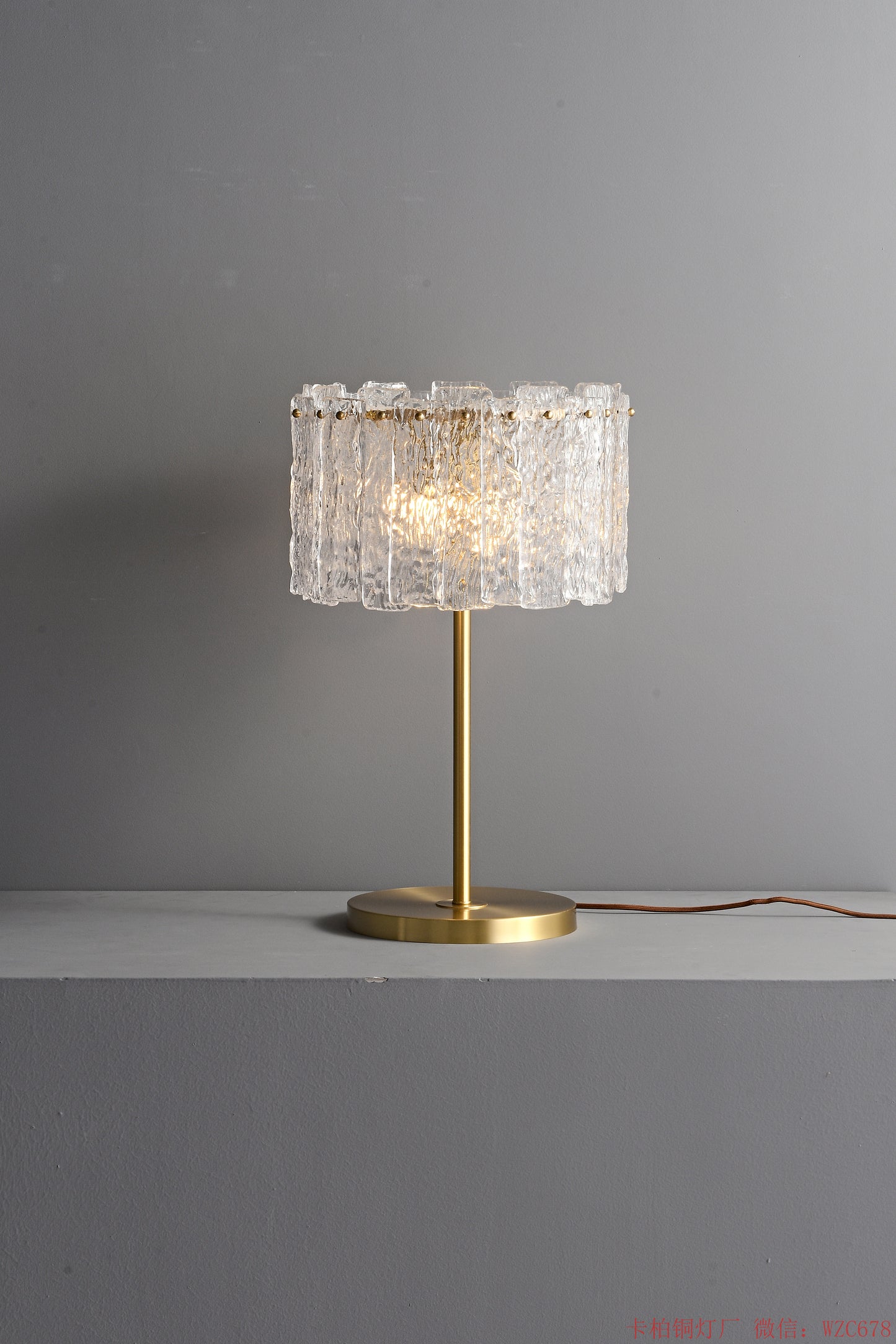 Crystal Glass Table lamp