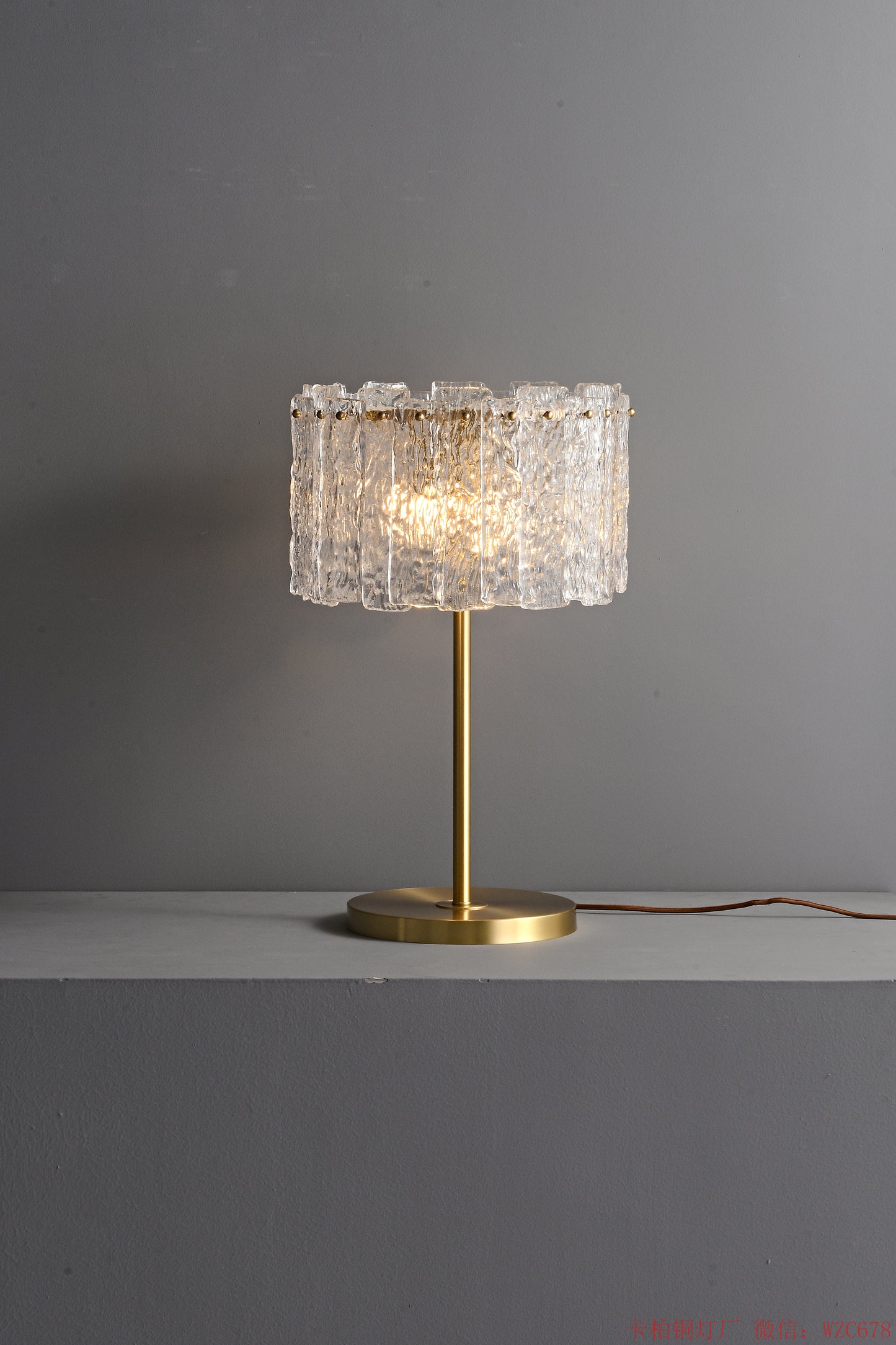 Crystal Glass Table lamp