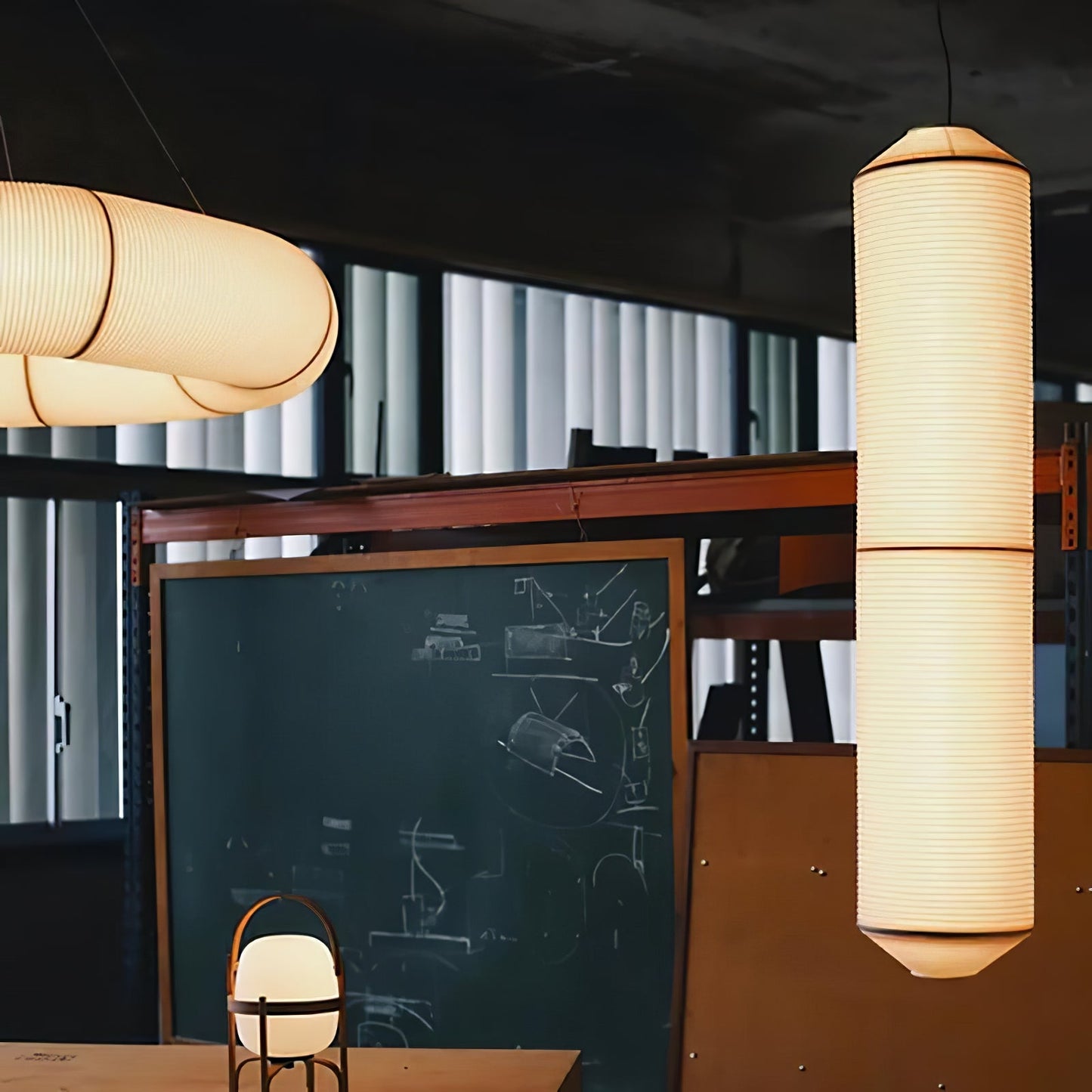 Tekio Washi Paper Pendant Lamp