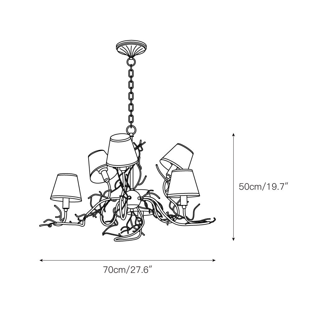 Tendril Chandelier