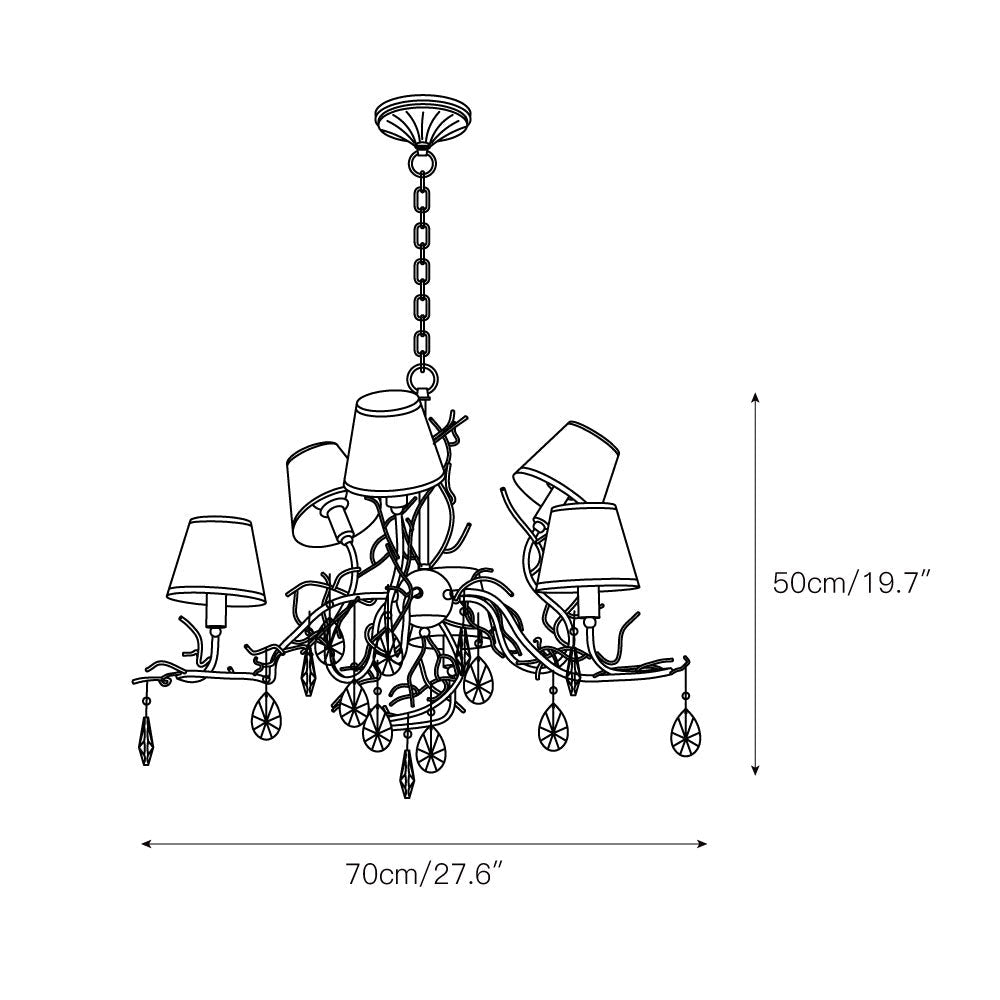 Tendril Chandelier