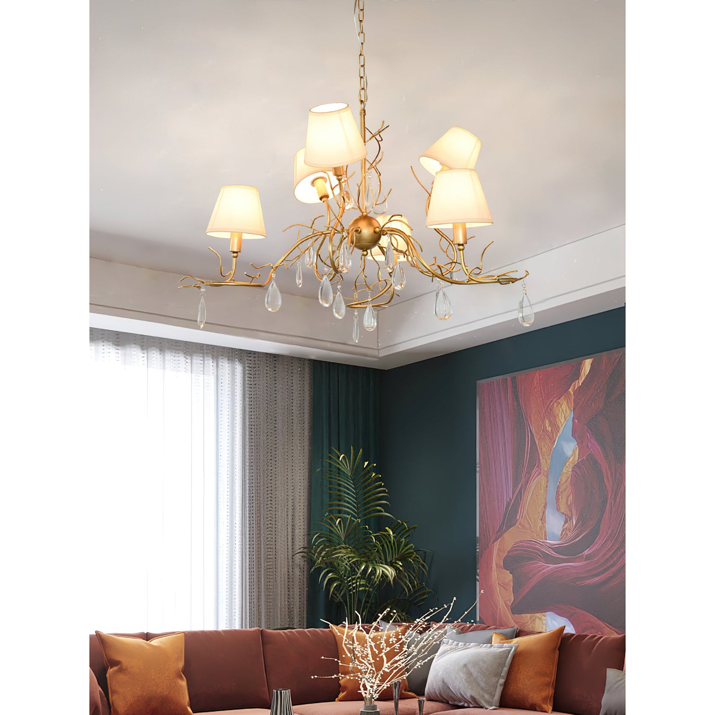Tendril Chandelier