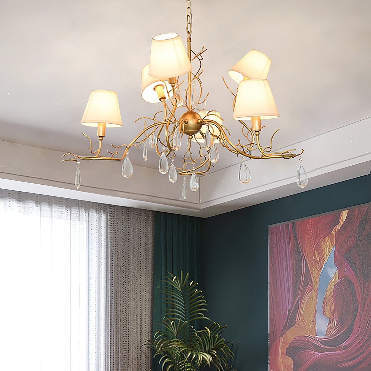 Tendril Chandelier